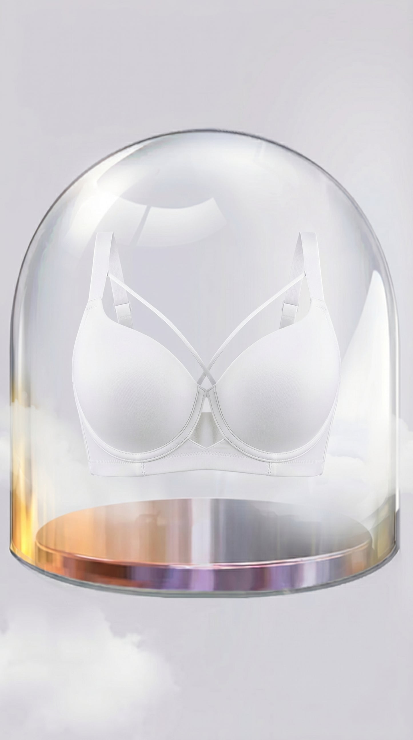 Seamless Push-Up Support Bra