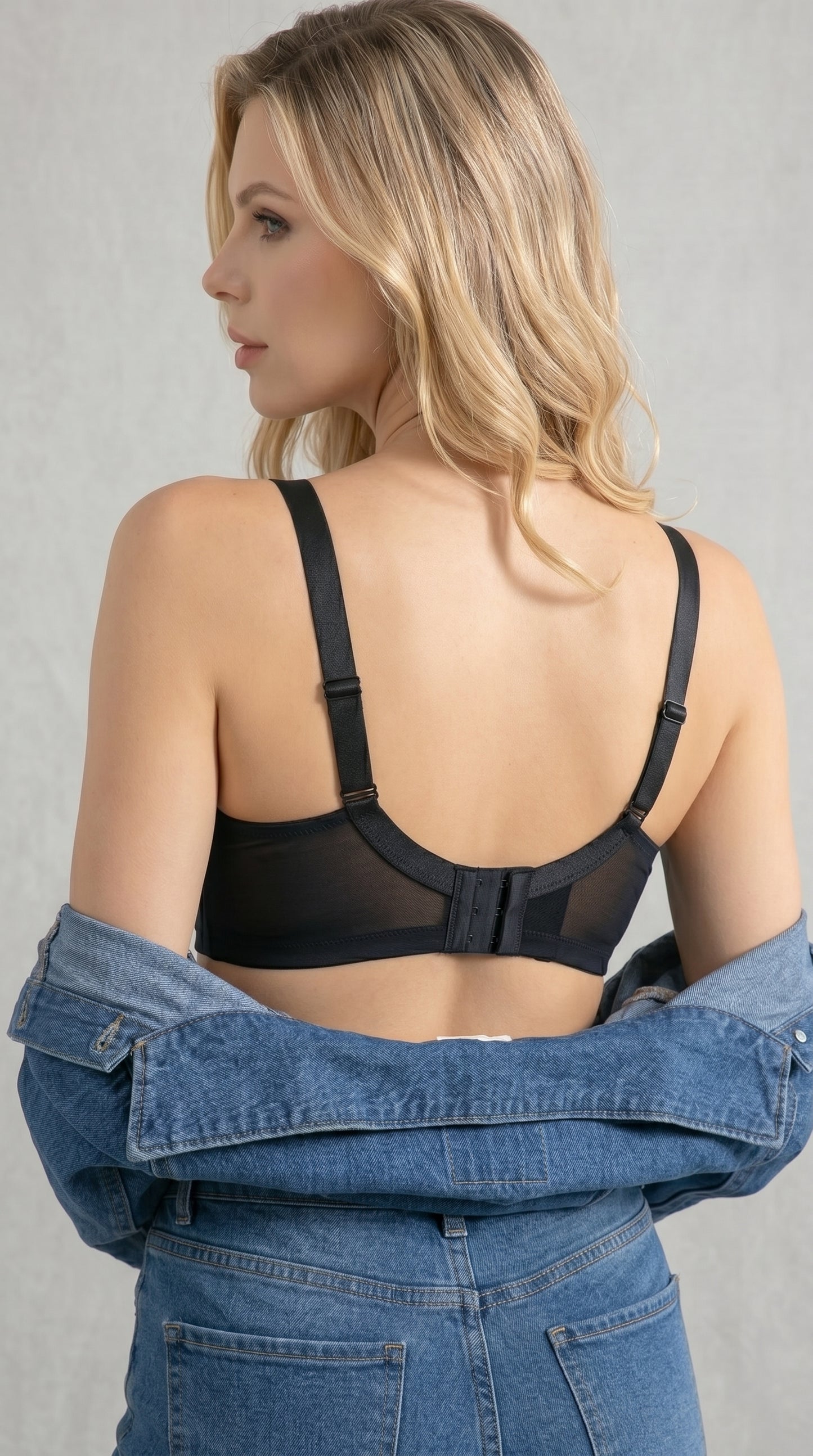 Seamless Push-Up Support Bra