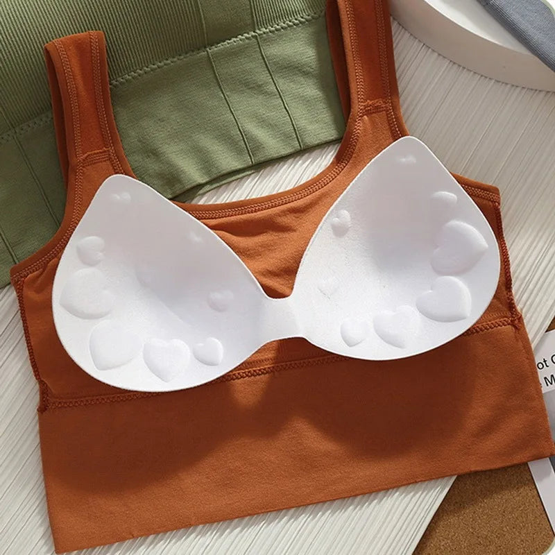 Breathable Push-Up Sports Bra