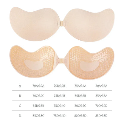 Invisible Adhesive Push-Up Bra