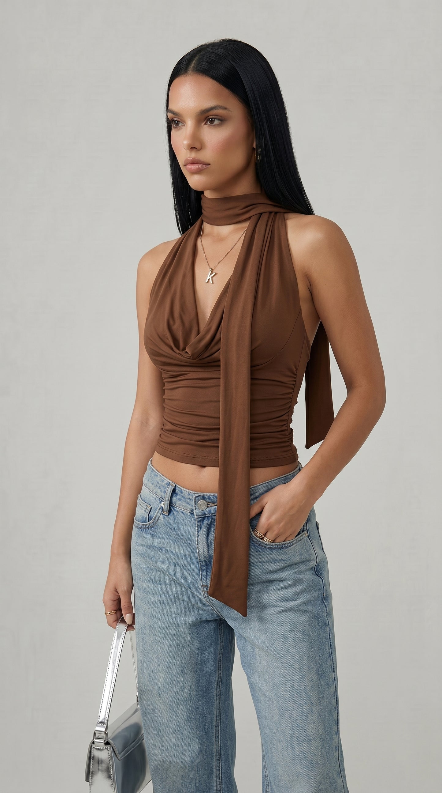 Women's Slim Fit V-Neck Tank Top
