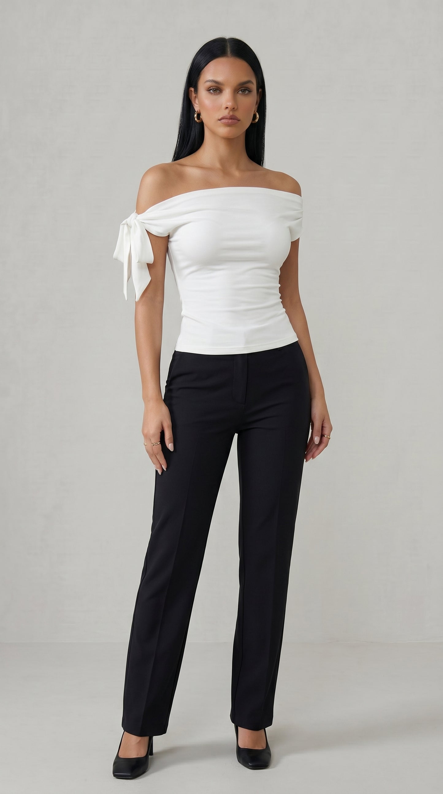 Asymmetric One-Shoulder Crop Top