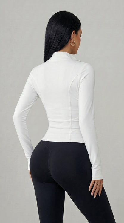 Women's Quick-Dry Slim Fit Fitness Jacket