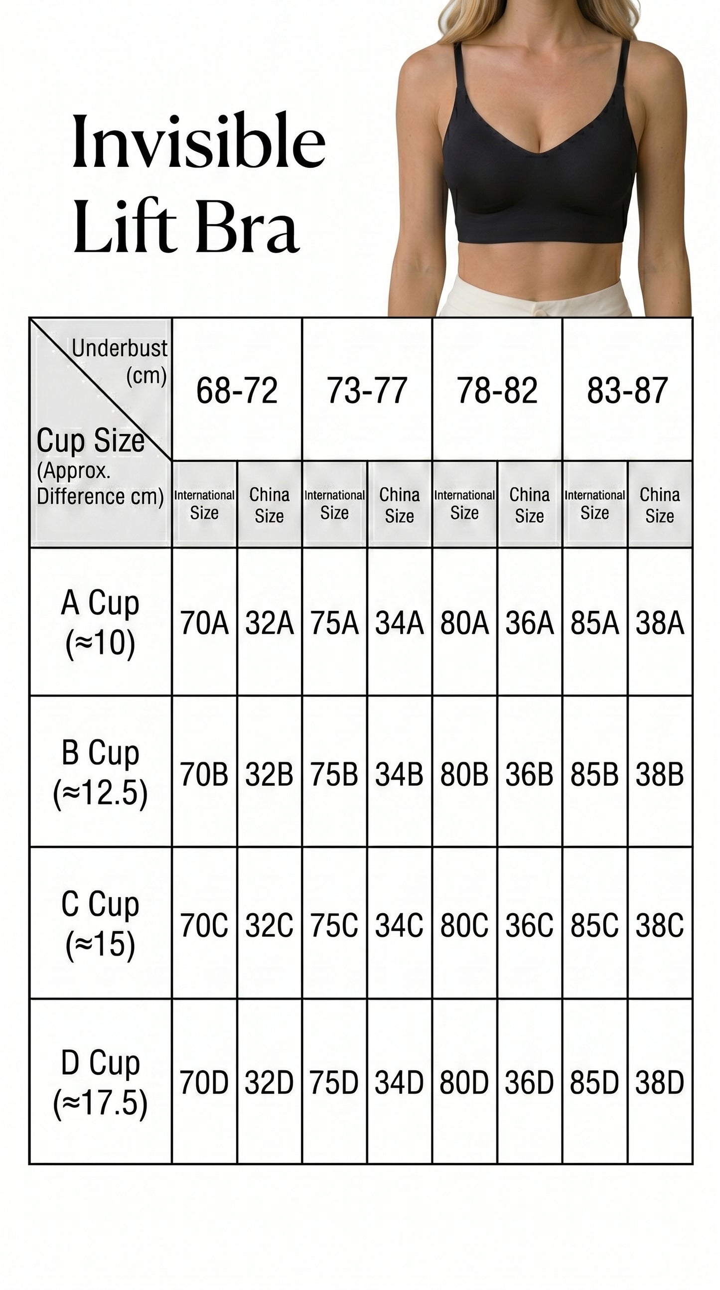 Invisible Lift Bra