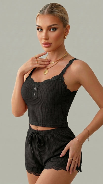 Women's Summer Pajama Lounge Set